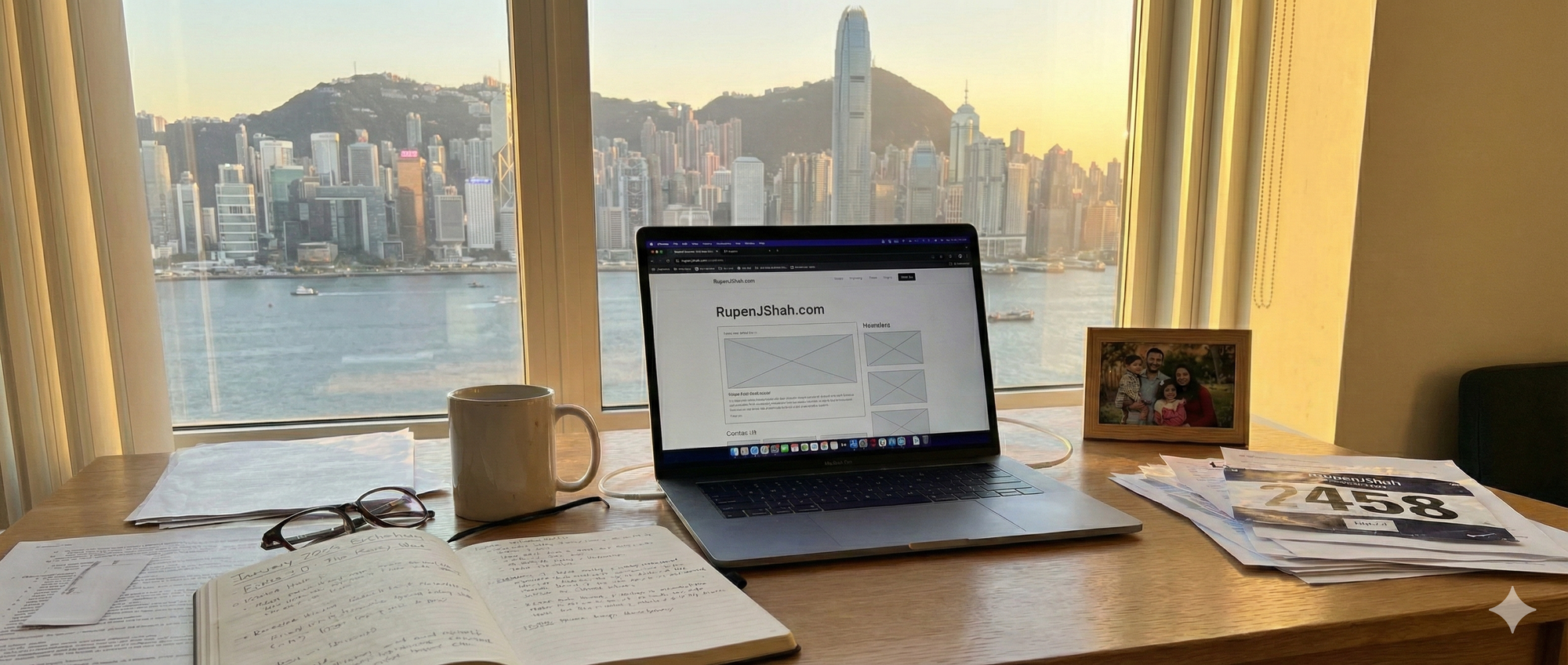 AI generated Image of Hong Kong background